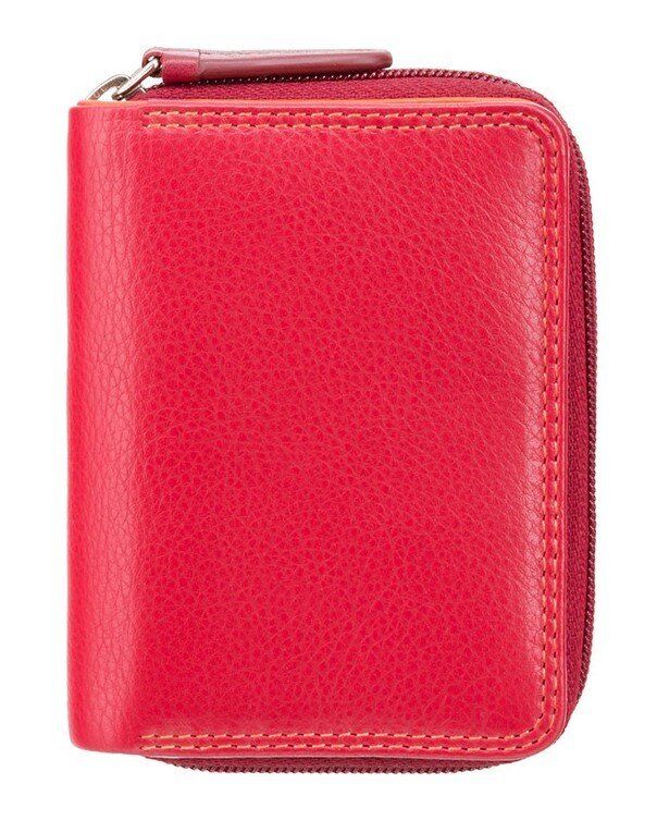 Жіночий шкіряний гаманець Visconti RB53 Hawaii c RFID (Red Multi) купити недорого в Ти Купи