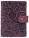 Обкладинка для паспорта зі шкіри Hi Art «Buta Art» PB-03S / 1 Shabby Plum Фіолетовий купити недорого в Ти Купи