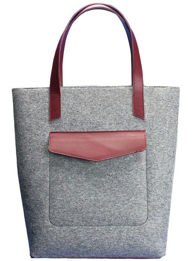 Женская сумка BlankNote «Фьорд» bn-bag-17-felt-vin купить недорого в Ты Купи