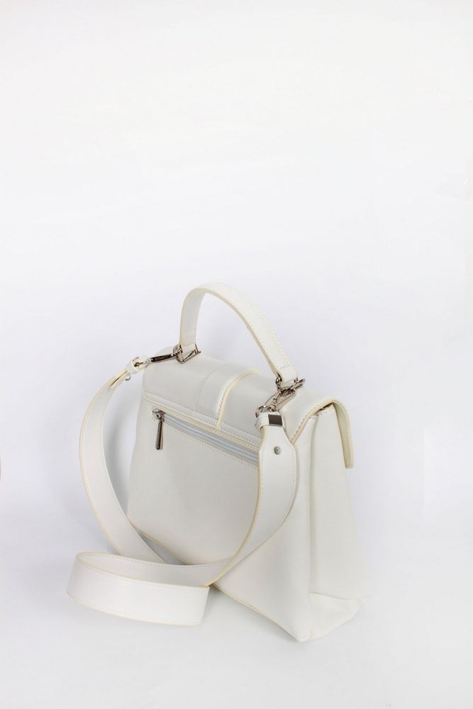 Женская белая сумка из экокожи FAMO Сиал 5617 купить недорого в Ты Купи