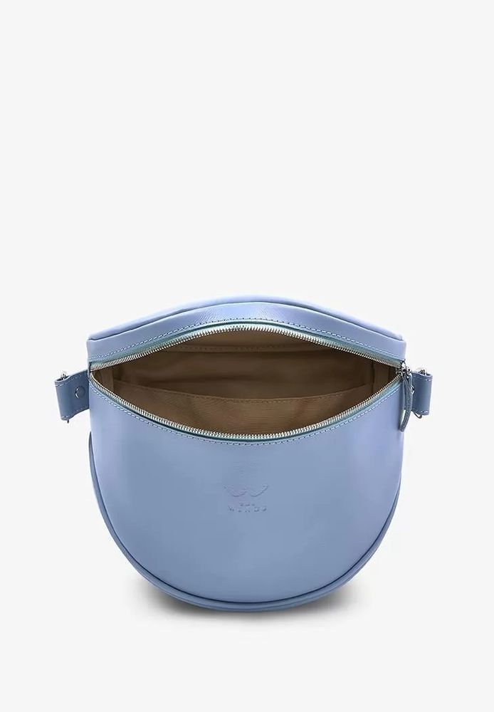 Кожаная поясная сумка/&thinsp;кроссбоди The Wings tw-vacation-light-blue купить недорого в Ты Купи