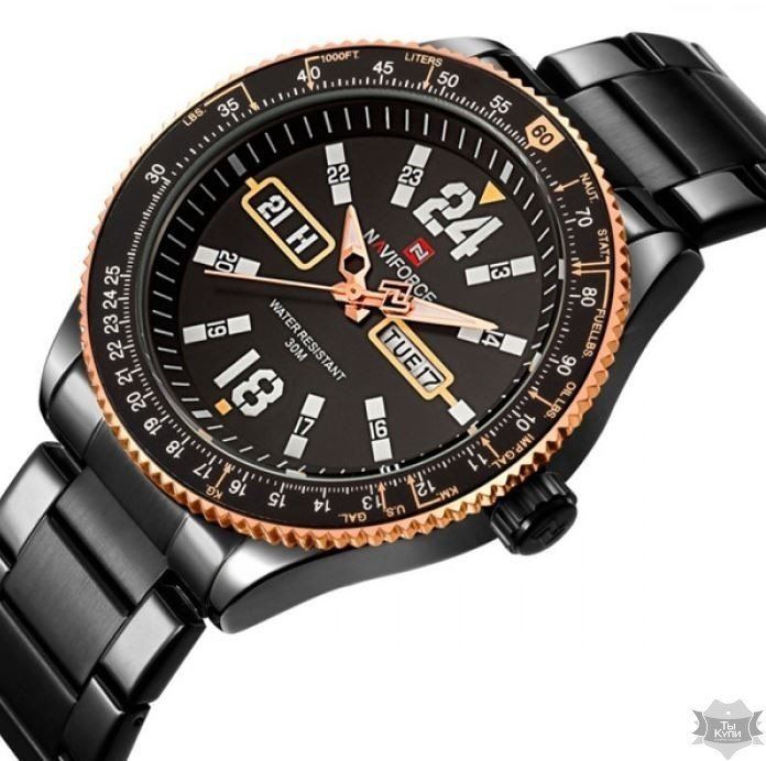 Чоловічий наручний годинник Naviforce Vivo (1 255) купити недорого в Ти Купи