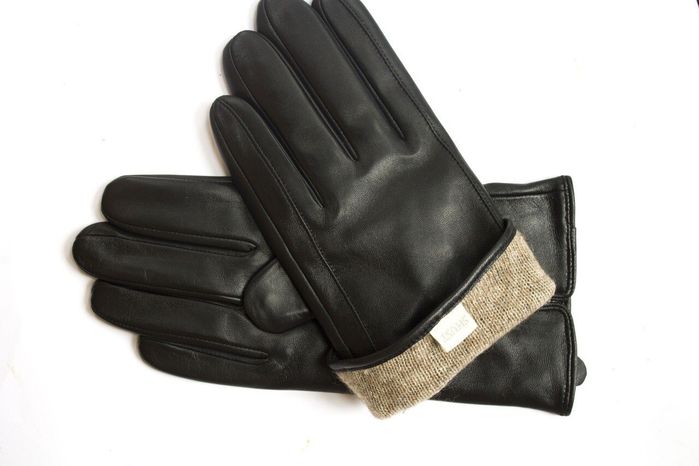 Мужские сенсорные кожаные перчатки Shust Gloves 937s1 купить недорого в Ты Купи