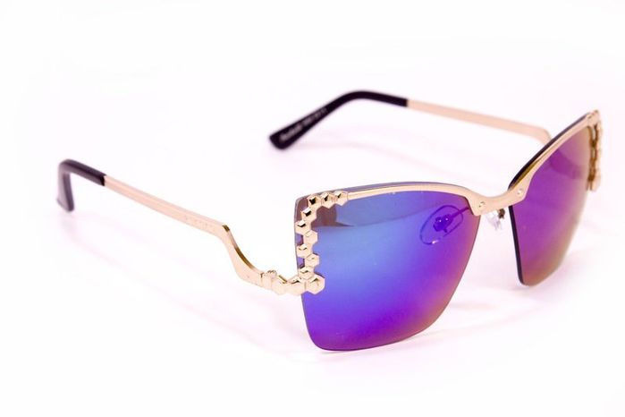 Женские солнцезащитные зеркальные очки BR-S 6363-3 купить недорого в Ты Купи