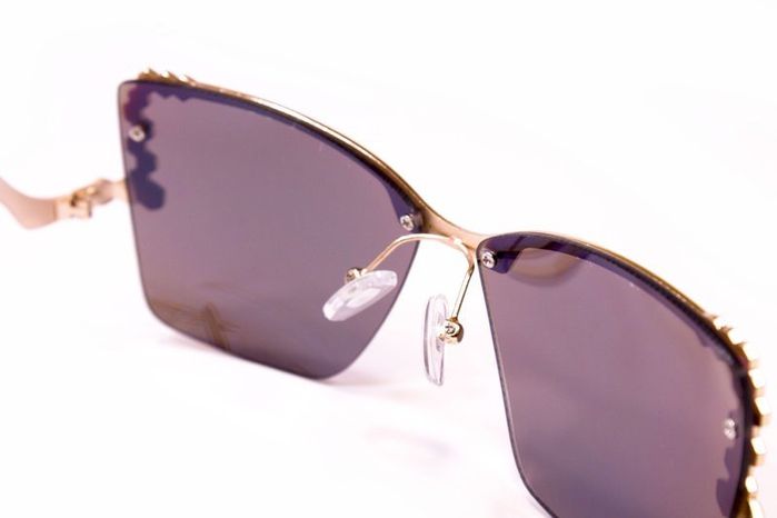 Женские солнцезащитные зеркальные очки BR-S 6363-3 купить недорого в Ты Купи