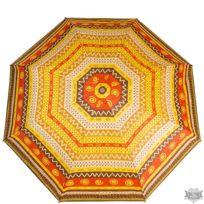 Полуавтоматический женский зонтик дизайнерский желтый AIRTON купить недорого в Ты Купи