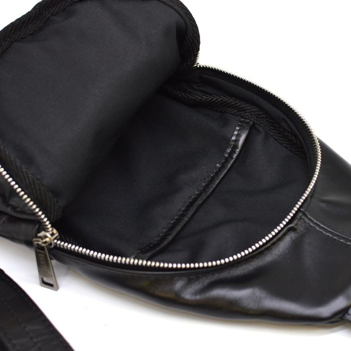 Чоловік шкіряний рюкзак на одну шлею GA-6101-3md TARWA купити недорого в Ти Купи
