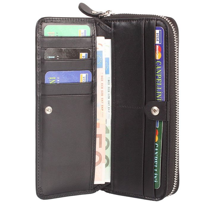 Жіночий шкіряний гаманець CANPELLINI SHI711-1 купити недорого в Ти Купи