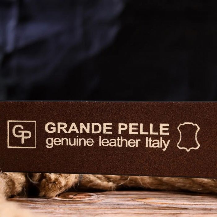 Мужской кожаный ремень Grande Pelle 21461 купить недорого в Ты Купи