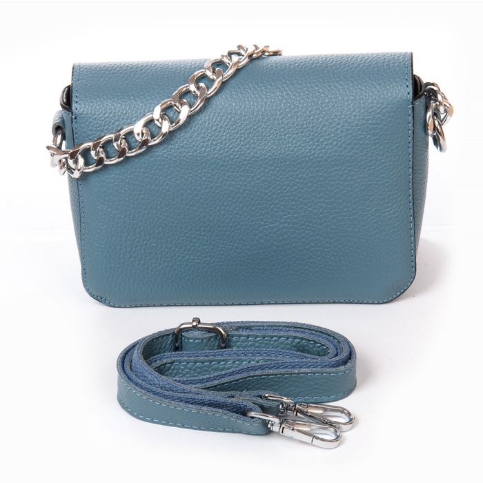 Женская кожаная сумка классическая ALEX RAI 99111 blue купить недорого в Ты Купи