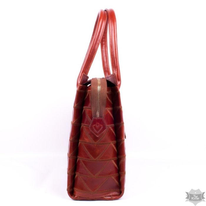 Женская кожаная красно-коричневая сумка Valenta ВЕ61301510 купить недорого в Ты Купи
