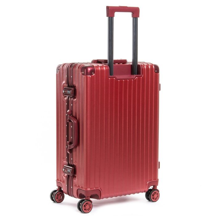 Комплект валіз 2/1 ABS-пластик PODIUM 06 wine-red замок 31494 купити недорого в Ти Купи