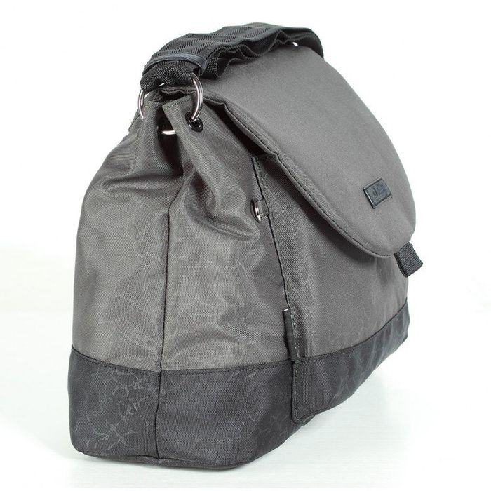 Молодіжна сумка через плече з тканини Dolly 639 сіра купити недорого в Ти Купи