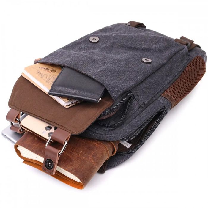 Чоловічий рюкзак з тканини Vintage 22168 купити недорого в Ти Купи