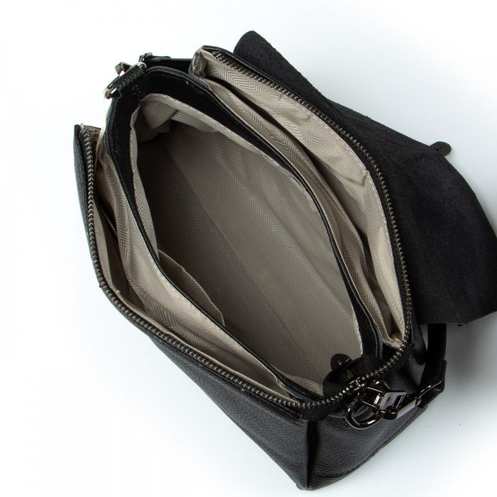 Жіноча шкіряна сумка ALEX RAI 99104 black купити недорого в Ти Купи
