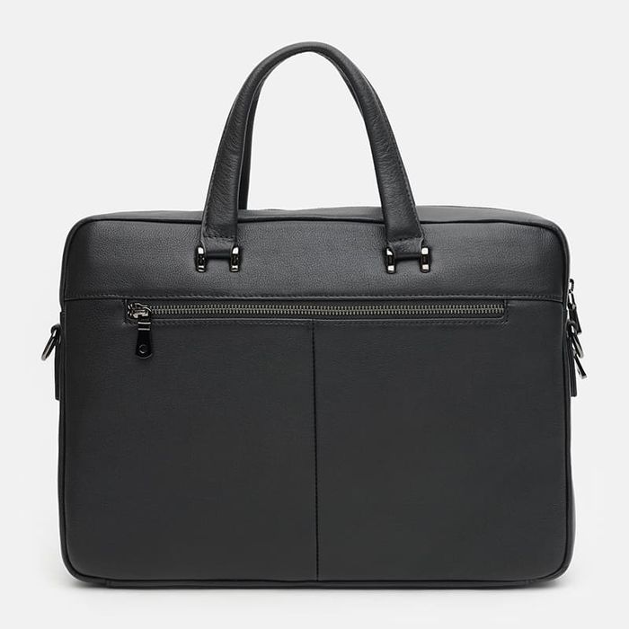 Мужская кожаная сумка Ricco Grande K17522-3-black купить недорого в Ты Купи