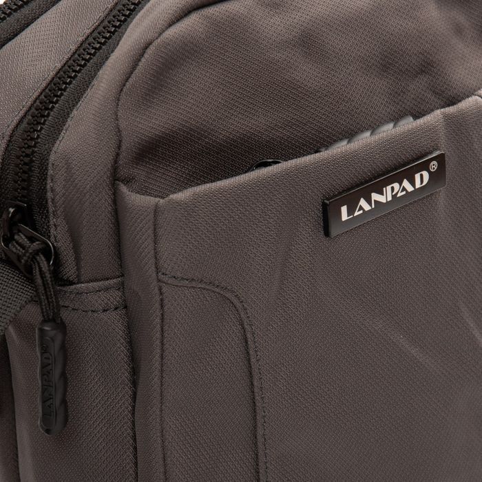 Сумка через плечо Lanpad 6049 grey мал купить недорого в Ты Купи