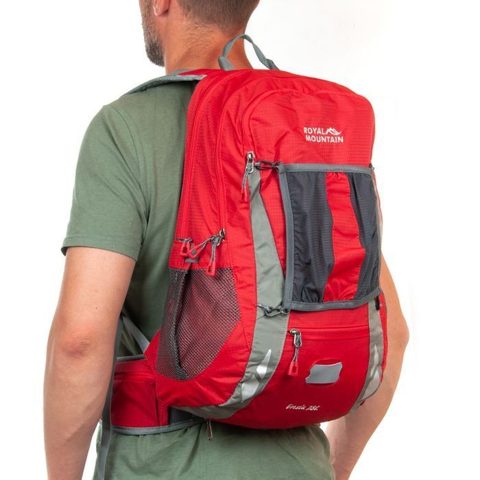 Рюкзак Туристический нейлон Royal Mountain 1287-V red купить недорого в Ты Купи