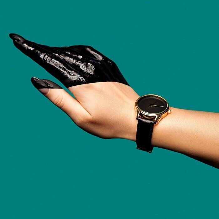 Наручний годинник ZIZ «Мінімалізм чорний» + додатковий ремінець 4600469 купити недорого в Ти Купи