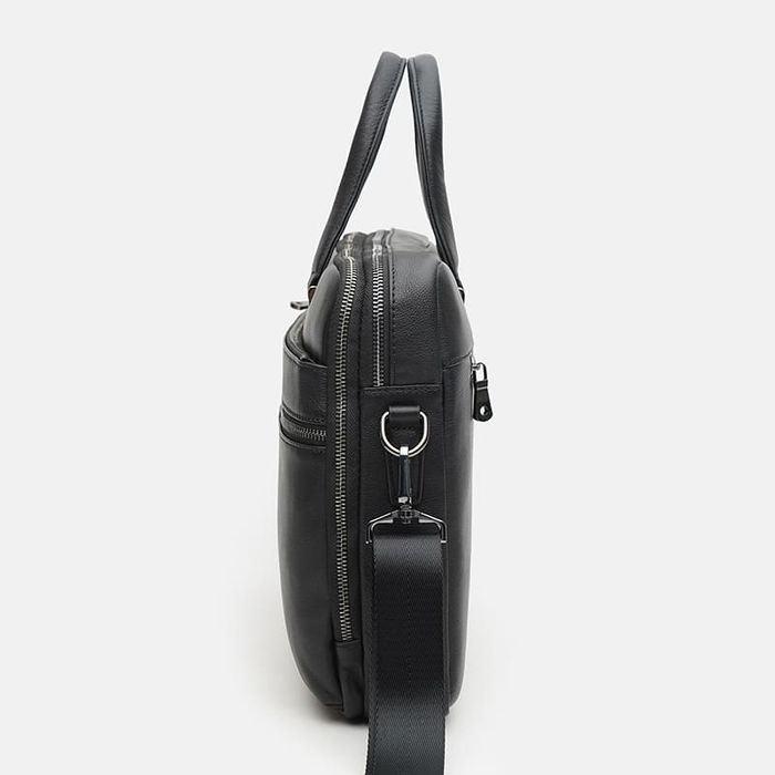 Мужская кожаная сумка Ricco Grande K17522-3-black купить недорого в Ты Купи