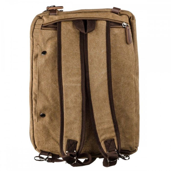 Чоловіча текстильна пісочна сумка-рюкзак Vintage 20146 купити недорого в Ти Купи
