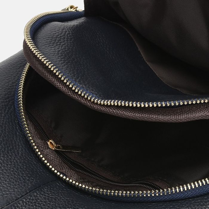 Жіночий шкіряний рюкзак Keizer K1315-blue купити недорого в Ти Купи