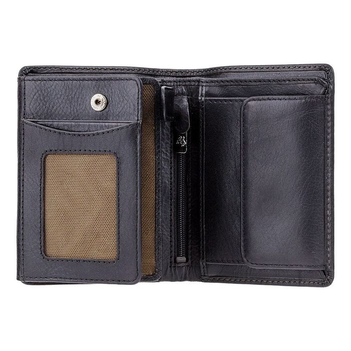 Чоловічий гаманець Visconti TSC44 Lucca (Black) з захистом RFID купити недорого в Ти Купи