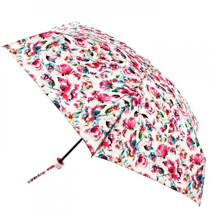 Женский механический зонт Fulton Soho-2 L859 Digi Rose (Розы) купить недорого в Ты Купи