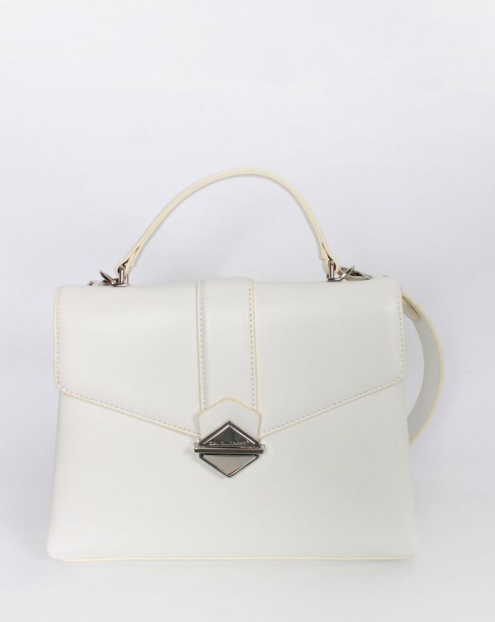 Женская белая сумка из экокожи FAMO Сиал 5617 купить недорого в Ты Купи