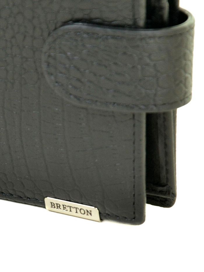 Шкіряний чоловічий гаманець Spa Bretton M3707 black купити недорого в Ти Купи