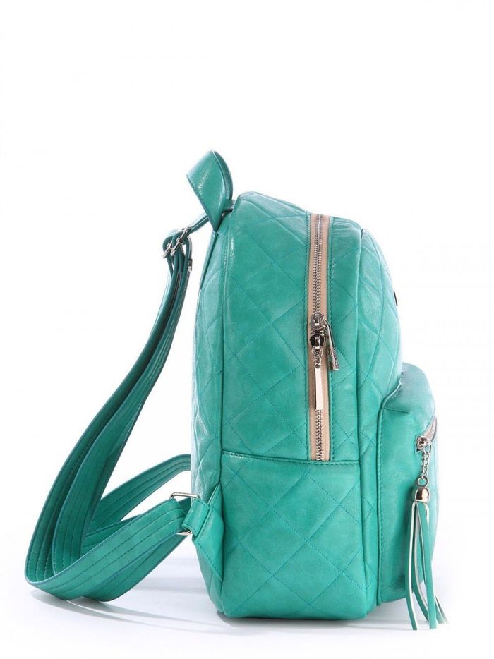Жіночий рюкзак зі шкірозамінника Alba Soboni +171533 зелений купити недорого в Ти Купи