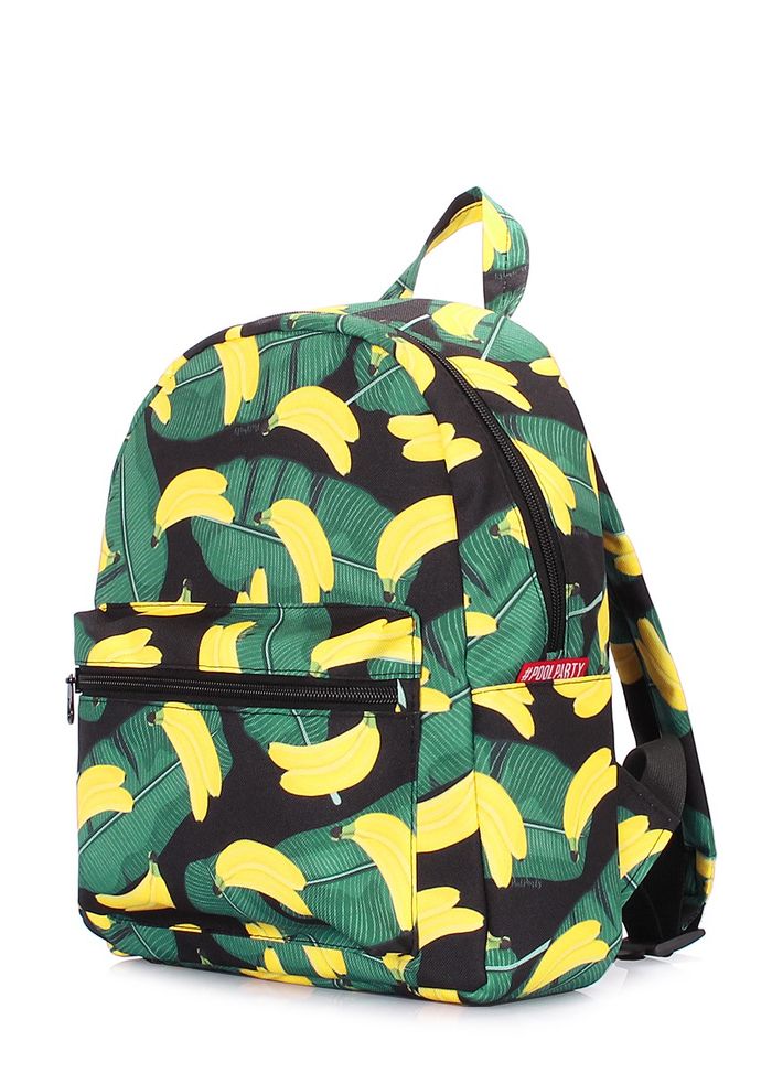 Жіночий тканинний рюкзак PoolParty XS-Bananas купити недорого в Ти Купи