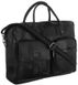Мужская кожаная сумка-портфель для ноутбука 14 дюймов Always Wild черная LAP15603NDM