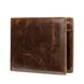 Мужское коричневое портмоне из натуральной кожи Vintage 20240