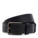 Чоловічий шкіряний ремінь Borsa Leather 115v1fx70-black