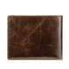 Чоловіче коричневе портмоне з натуральної шкіри Vintage 20240