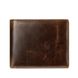 Чоловіче коричневе портмоне з натуральної шкіри Vintage 20240