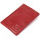 Кожаная обложка для паспорта GRANDE PELLE 11480 Красный