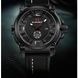 Чоловічий годинник NAVIFORCE PLAZA BLACK NF9099 (один тисячі двісті двадцять п'ять)