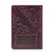 Обложка для паспорта из кожи HiArt PC-02 7 Discoveries фиолетовая Фиолетовый