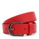 Женский кожаный ремень Borsa Leather 110v1genw40-red