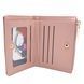 Женский розовый кошелек из экокожи FM-0209f