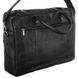 Мужская кожаная сумка-портфель для ноутбука 14 дюймов Always Wild черная LAP15603NDM