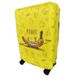 Захисний чохол для валізи Coverbag неопрен горох банан S