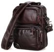 Чоловіча шкіряна сумка Vintage 14435 Темно-коричневий