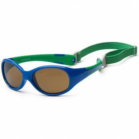 Дитячі сонцезахисні окуляри Koolsun зелені серії Flex Розмір 3+ (KS-FLRS003) купити недорого в Ти Купи