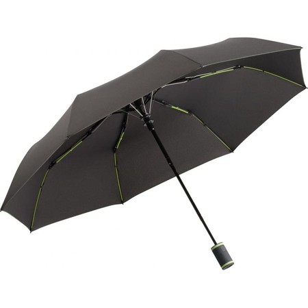 Зонт складной Fare 5583 Антрацит + лайм (1055) купить недорого в Ты Купи