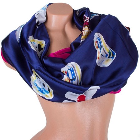 Атласный женский шарф ETERNO 180 на 70 см ES1908-14-2 купить недорого в Ты Купи