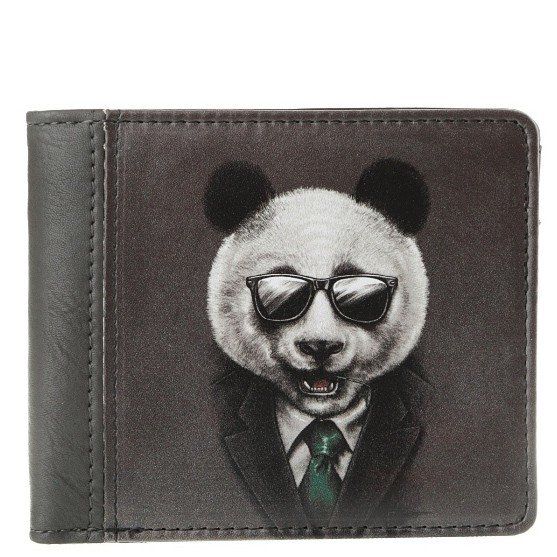 Кошелек ZIZ «Панда в пиджаке» 43005 купить недорого в Ты Купи