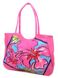 Женская розовая пляжная сумка Podium 1353 light-pink купить недорого в Ты Купи